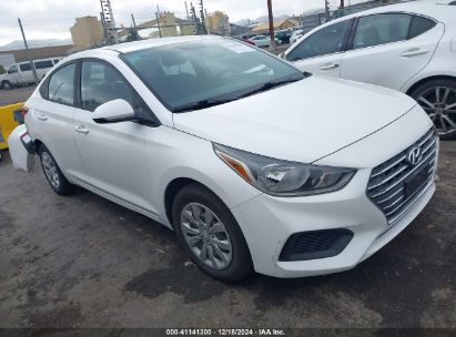 2019 HYUNDAI ACCENT SE White  Gasoline 3KPC24A34KE071932 photo #1