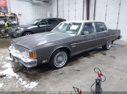 1984 OLDSMOBILE 98 REGENCY BROUGHAM Gray  Gasoline 1G3AH69Y4EM802687 photo #3