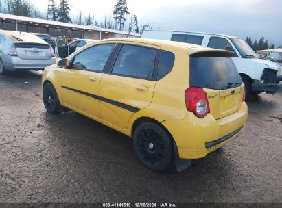 2010 CHEVROLET AVEO LT Yellow  Gasoline KL1TD6DE7AB118389 photo #4