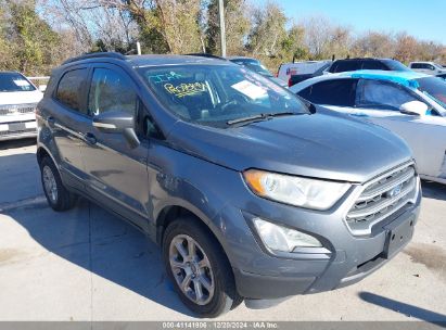 2018 FORD ECOSPORT SE Gray  Gasoline MAJ6P1UL4JC164695 photo #1