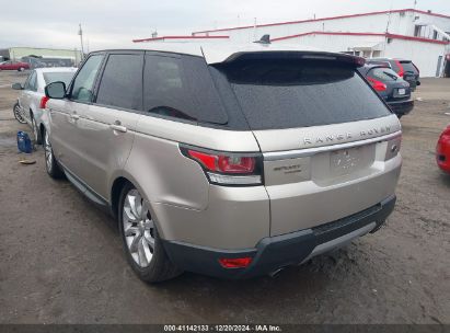 2016 LAND ROVER RANGE ROVER SPORT 3.0L V6 SUPERCHARGED HSE Gray  Gasoline SALWR2VF7GA635318 photo #4