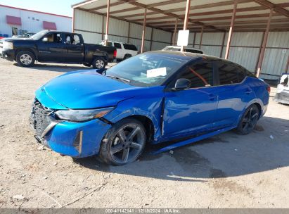 2024 NISSAN SENTRA SR XTRONIC CVT Blue  Gasoline 3N1AB8DV9RY280543 photo #3