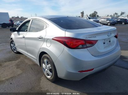 2016 HYUNDAI ELANTRA SE Silver  Gasoline 5NPDH4AE5GH725781 photo #4