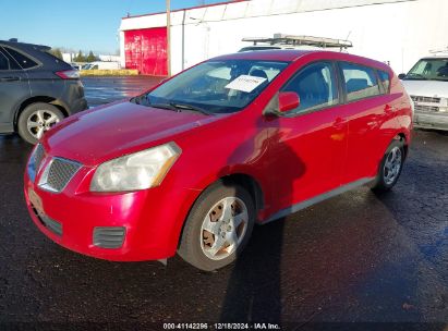 2009 PONTIAC VIBE Red  Gasoline 5Y2SL678X9Z419898 photo #3