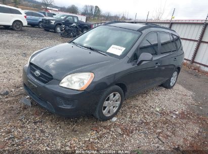 2008 KIA RONDO LX V6 Black  Gasoline KNAFG526X87163081 photo #3