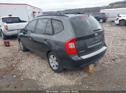 2008 KIA RONDO LX V6 Black  Gasoline KNAFG526X87163081 photo #4