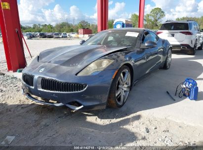 2012 FISKER KARMA ECOSPORT Light Blue  Hybrid YH4K14AA7CA001879 photo #3