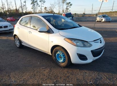 2012 MAZDA MAZDA2 SPORT White  Gasoline JM1DE1KY0C0141828 photo #1