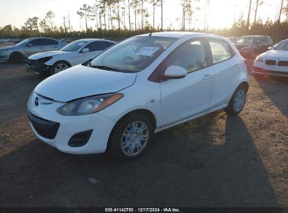 2012 MAZDA MAZDA2 SPORT White  Gasoline JM1DE1KY0C0141828 photo #3