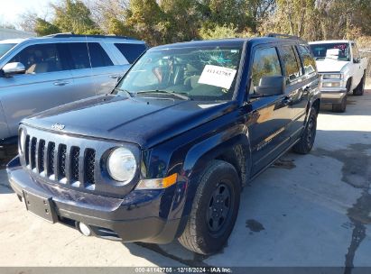 2016 JEEP PATRIOT SPORT Blue  Gasoline 1C4NJPBB1GD711946 photo #3