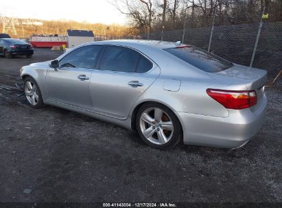 2011 LEXUS LS 460 Silver  Gasoline JTHBL5EF9B5104064 photo #4