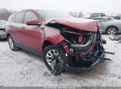 2019 CHEVROLET EQUINOX LT Red  Gasoline 2GNAXUEV0K6124380 photo #1