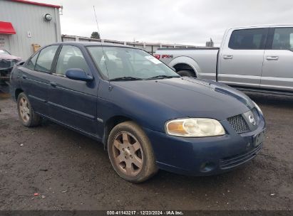 2006 NISSAN SENTRA 1.8S Blue  Gasoline 3N1CB51D86L551040 photo #1