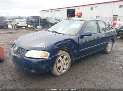 2006 NISSAN SENTRA 1.8S Blue  Gasoline 3N1CB51D86L551040 photo #3