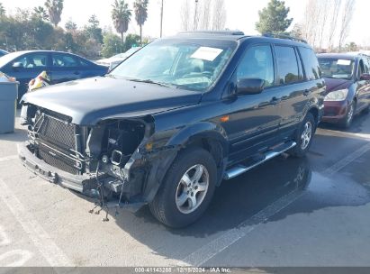 2006 HONDA PILOT EX-L Black  Gasoline 2HKYF18786H539325 photo #3