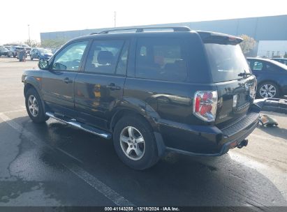 2006 HONDA PILOT EX-L Black  Gasoline 2HKYF18786H539325 photo #4