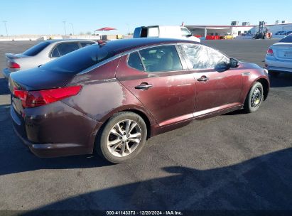 2013 KIA OPTIMA LX Burgundy  Gasoline 5XXGM4A78DG115469 photo #4