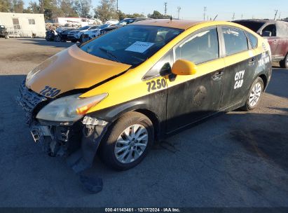 2014 TOYOTA PRIUS PLUG-IN Yellow  Hybrid JTDKN3DP6E3054041 photo #3