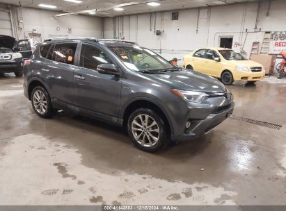 2018 TOYOTA RAV4 HYBRID LIMITED Gray  Hybrid JTMDJREV3JD212957 photo #1