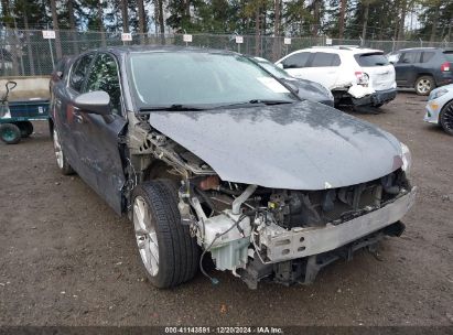 2014 LEXUS CT 200H Gray  Hybrid JTHKD5BH2E2178242 photo #1