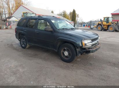 2006 CHEVROLET TRAILBLAZER LS Gray  Gasoline 1GNDT13S762253395 photo #1