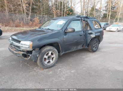 2006 CHEVROLET TRAILBLAZER LS Gray  Gasoline 1GNDT13S762253395 photo #3