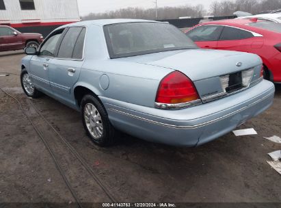 2003 FORD CROWN VICTORIA LX Light Blue  Gasoline 2FAFP74W13X124674 photo #4