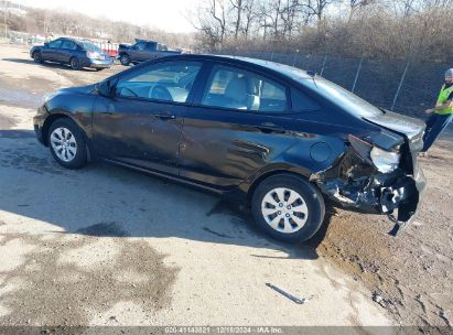 2017 HYUNDAI ACCENT SE Black  Gasoline KMHCT4AE9HU275890 photo #4