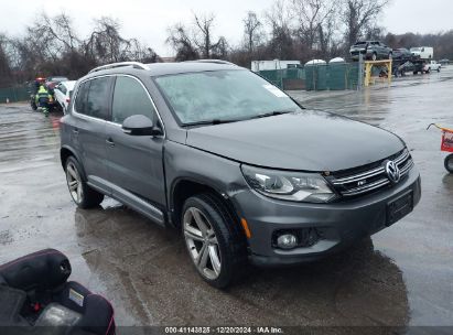 2015 VOLKSWAGEN TIGUAN R-LINE Gray  Gasoline WVGBV7AX9FW090586 photo #1