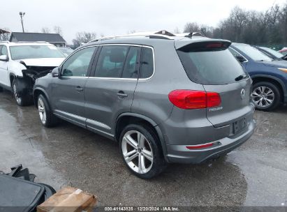 2015 VOLKSWAGEN TIGUAN R-LINE Gray  Gasoline WVGBV7AX9FW090586 photo #4