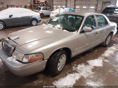 2004 MERCURY GRAND MARQUIS GS Silver  Gasoline 2MEFM74W74X666252 photo #3