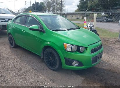 2015 CHEVROLET SONIC LT AUTO Green  Gasoline 1G1JC5SB4F4149934 photo #1