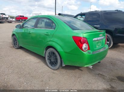 2015 CHEVROLET SONIC LT AUTO Green  Gasoline 1G1JC5SB4F4149934 photo #4