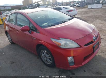 2010 TOYOTA PRIUS II Red  Hybrid JTDKN3DU2A5220804 photo #1