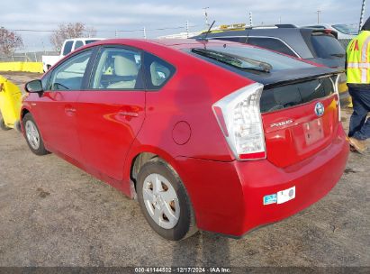 2010 TOYOTA PRIUS II Red  Hybrid JTDKN3DU2A5220804 photo #4