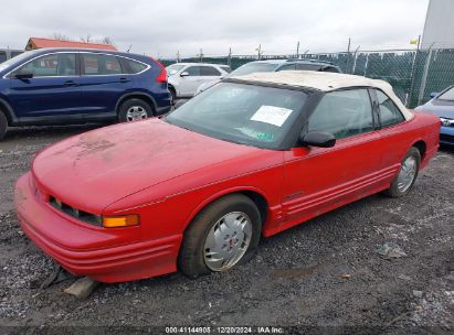 1992 OLDSMOBILE CUTLASS SUPREME Red  Gasoline 1G3WT34T6ND302660 photo #3