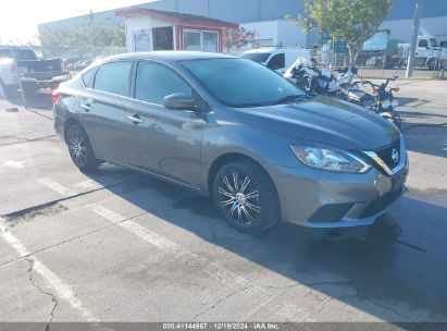 2018 NISSAN SENTRA S Gray  Gasoline 3N1AB7AP1JY329495 photo #1