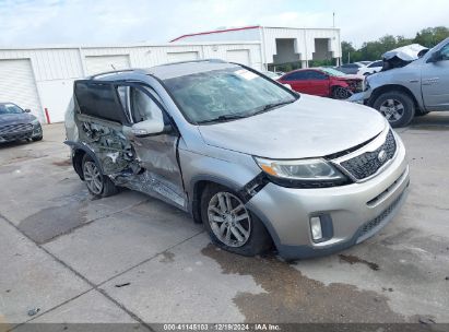 2015 KIA SORENTO LX Silver  Gasoline 5XYKT4A60FG644367 photo #1