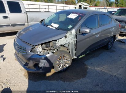 2017 MITSUBISHI MIRAGE G4 SE Gray  Gasoline ML32F4FJ3HHF14961 photo #3