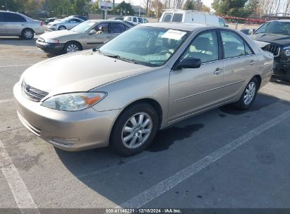 2002 TOYOTA CAMRY XLE Tan  Gasoline JTDBE30K320064856 photo #3