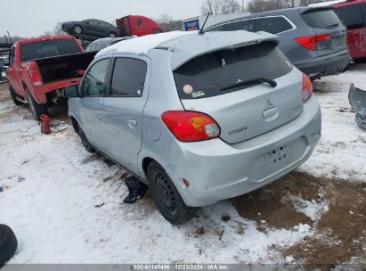 2015 MITSUBISHI MIRAGE DE Silver  Gasoline ML32A3HJ7FH043946 photo #4