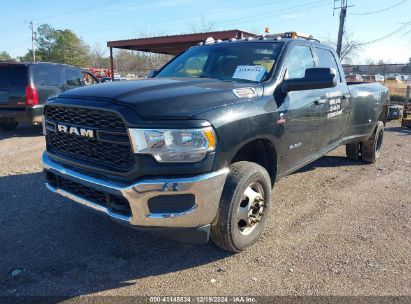 2019 RAM 3500 TRADESMAN  4X4 8' BOX Black  diesel 3C63RRGL2KG542729 photo #3