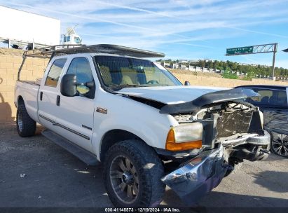 2000 FORD F-350 LARIAT/XL/XLT White  Diesel 1FTSW31F2YEC59843 photo #1