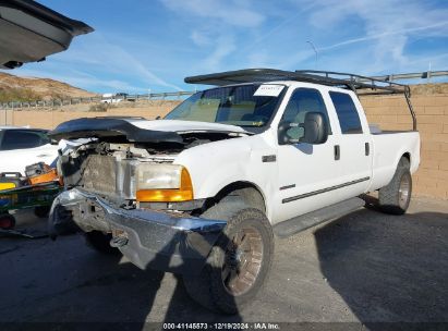 2000 FORD F-350 LARIAT/XL/XLT White  Diesel 1FTSW31F2YEC59843 photo #3