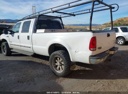 2000 FORD F-350 LARIAT/XL/XLT White  Diesel 1FTSW31F2YEC59843 photo #4