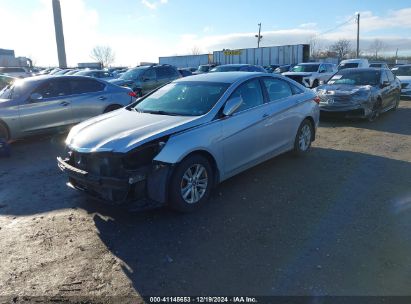 2011 HYUNDAI SONATA GLS Silver  Gasoline 5NPEB4AC3BH156457 photo #3