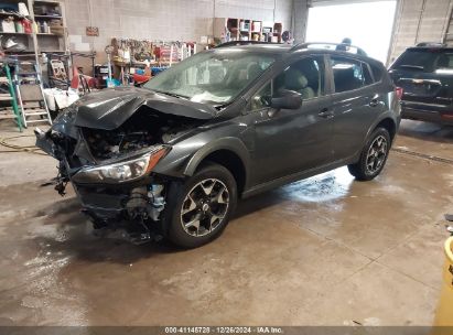 2018 SUBARU CROSSTREK 2.0I PREMIUM Gray  Gasoline JF2GTABCXJH248957 photo #3