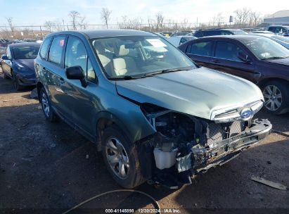 2014 SUBARU FORESTER 2.5I Teal  Gasoline JF2SJAAC3EH529912 photo #1