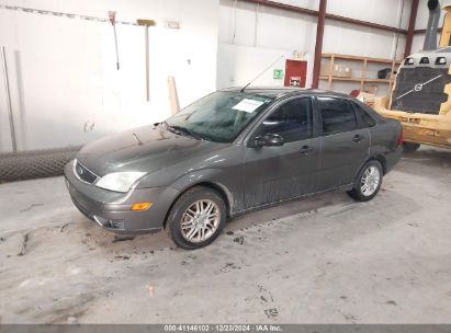 2007 FORD FOCUS S/SE/SES Gray  Gasoline 1FAHP34N77W167300 photo #3