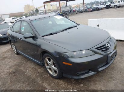 2004 MAZDA MAZDA6 S Gray  Gasoline 1YVHP84D245N56369 photo #1